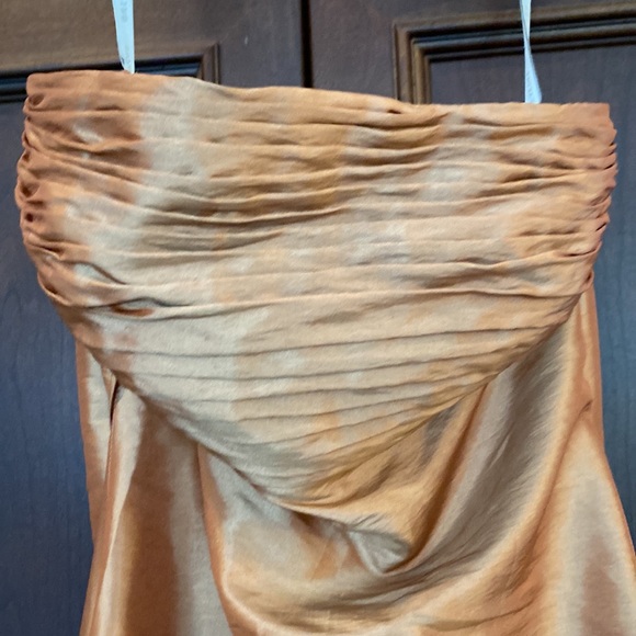 Absolutely beautiful rust colored Dress  size 8 - Picture 1 of 9